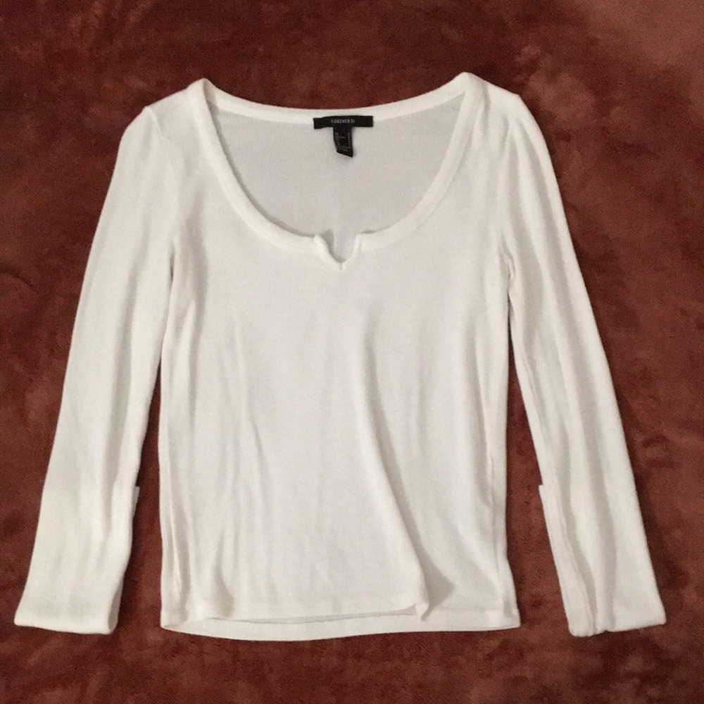 White Long Sleeve Shirt